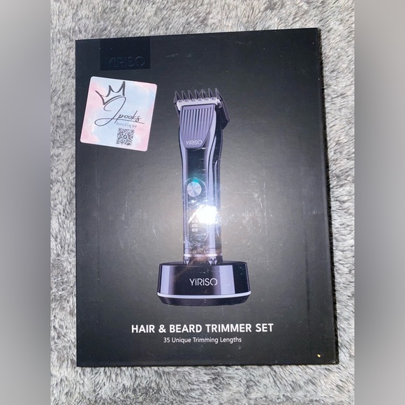 Beard Trimmer for Men, Men's Adjustable Hair Clipper Electric Razor Set - Picture 7 of 7